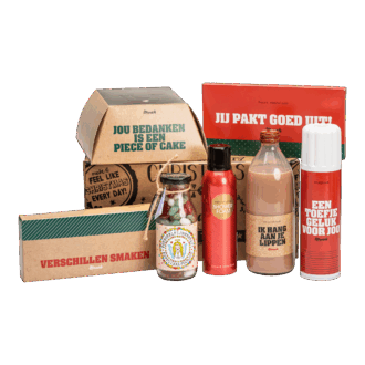 Kerstpakket jij pakt goed uit