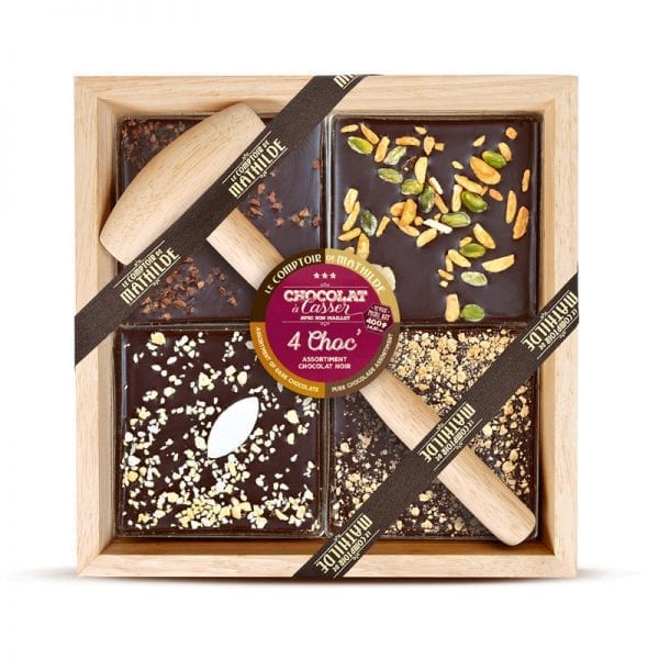 4 Choc 'assortiment Pure chocolade - Chocolade om te breken