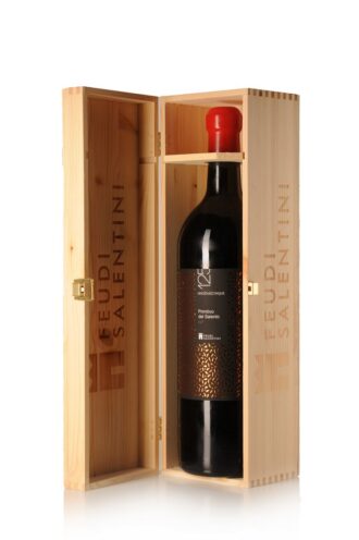 3 liter Feudi 125 Primitivo del Salento in houten kist