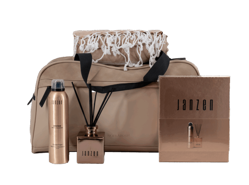 Kerstpakket Wellness to go taupe